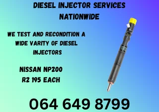 NISSAN NP200 DIESEL INJECTORS FOR SALE OR RECON YOUR OWN