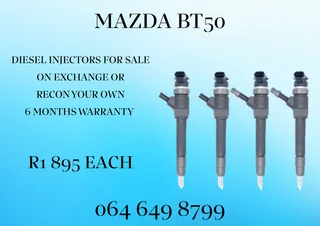 MAZDA BT50 DIESEL INJECTORS FOR SALE