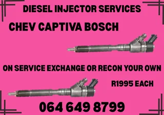 Chev Captiva Bosch Diesel Injectors With Washers For Sale On Exchange Or Recon Your Own