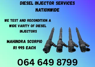 MAHINDRA SCORPIO DIESEL INJECTORS WITH WASHERS FOR SALE ON EXCHANGE