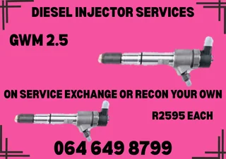 Gwm 2.8 Diesel Injectors With Copper Washers For Sale 6 Months Warranty Included