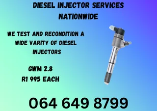 WE CAN RECON YOUR GWM 2.8 DIESEL INJECTORS