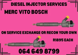 Merc Vito Bosch Diesel Injectors For Sale On Exchange Or Recon Your Own Washers Included