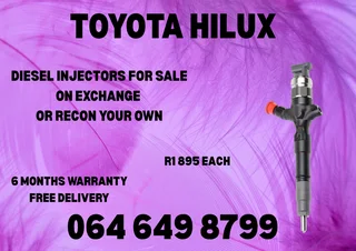 Toyota Hilux Diesel Injectors For Sale On Exchange