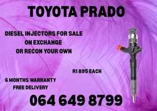 Toyota Prado Diesel Injectors For Sale On Exchange Copper Washers Included