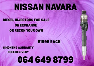 Nissan Navara Diesel Injectors For Sale Or Recon Your Own Copper Washers Included