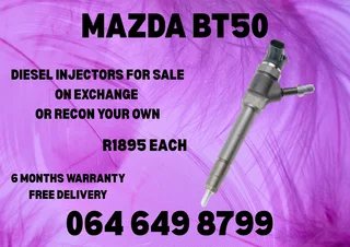 Mazda Bt50 Diesel Injectors For Sale 6 Months Warranty Included