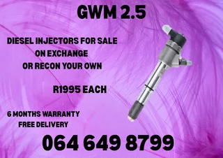 We Can Recon Your Gwm 2.5 Diesel Injectors Copper Washers And Warranty Included