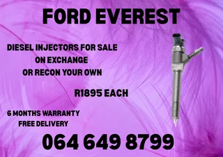 Ford Everest Diesel Injectors For Sale On Exchange Or Recon Your Own Copper Washers Included