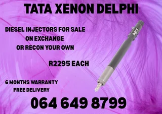 Tata Xenon Delphi Diesel Injectors For Sale On Exchange 6 Months Warranty Included