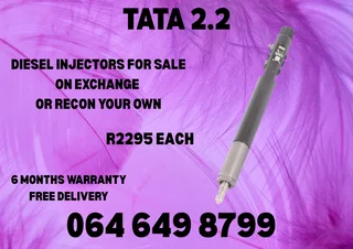 Tata 2.2 Diesel Injectors With Washers For Sale Or Recon Your Own