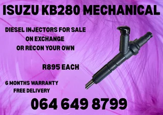 Isuzu Kb280 Mechanical Diesel Injectors For Sale On Exchange Warranty Included