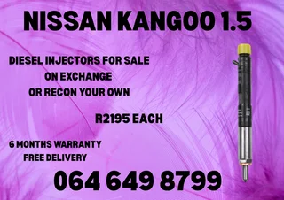 Nissan Kangoo 1.5 Diesel Injectors For Sale On Exchange