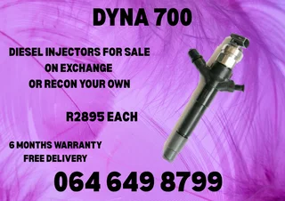 Dyna 700 Diesel Injectors For Sale On Exchange 6 Months Warranty Included