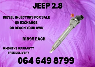 Jeep 2.8 Diesel Injectors For Sale Or Recon Your Own