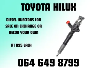Toyota Hilux Diesel Injectors For Sale On Exchange