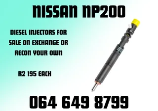 Nissan Np200 Diesel Injectors For Sale Or Recon Your Own