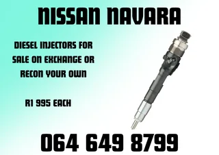 Nissan Navara Diesel Injectors For Sale Or Recon Your Own
