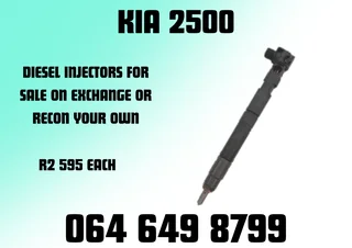 Kia 2500 Diesel Injectors For Sale Copper Washers Included
