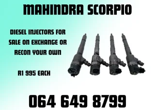Mahindra Scorpio Diesel Injectors With Washers For Sale On Exchange