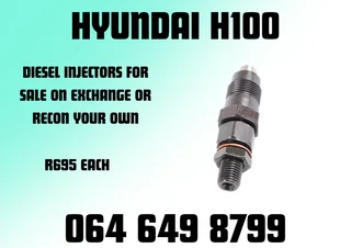 We Can Recon Your Hyundai H100 Diesel Injectors 6 Months Warranty Included