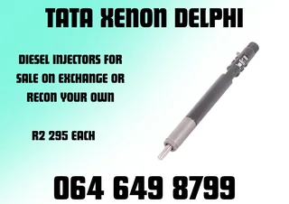Tata Xenon Delphi Diesel Injectors For Sale On Exchange Or Recon Your Own Warranty Included