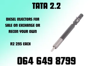 Tata 2.2 Diesel Injectors For Sale Copper Washers And Warranty Included