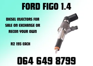 Ford Figo 1.4 Diesel Injectors With Washers For Sale On Exchange
