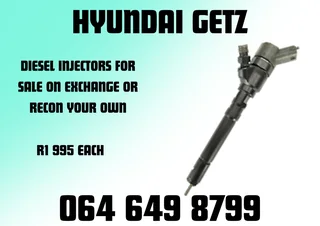 We Can Recon Your Hyundai Getz Diesel Injectors Copper Washers Included
