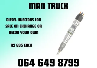 Man Truck Diesel Injectors For Sale On Exchange Or Recon Your Own Copper Washsers Included