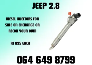 Jeep 2.8 Diesel Injectors For Sale On Ecxchange Or Recon Your Own Washers And Warranty Included