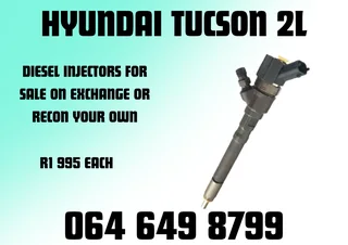 Hyundai Tucson 2l Diesel Injectors For Sale On Exchange Washers And Warranty Included