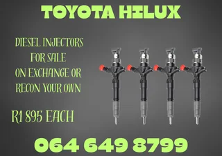 Toyota Hilux Diesel Injectors For Sale On Exchange