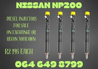 Nissan Np200 Diesel Injectors For Sale Or Recon Your Own