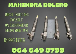 Mahindra Bolero Diesel Injectors With Washers For Sale