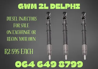 We Can Recon Your Gwm 2l Delphi Diesel Injectors Copper Washers Included