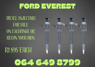 Ford Everest Diesel Injectors For Sale On Exchange Or Recon Your Own