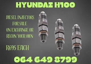 Hyundai H100 Diesel Injectors For Sale On Exchange Or Recon Your Own Warranty Included