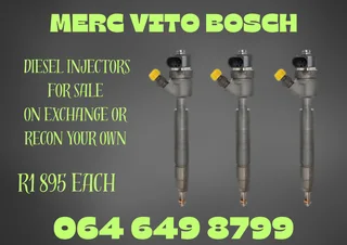Merc Vito Bosch Diesel Injectors For Sale On Exchange