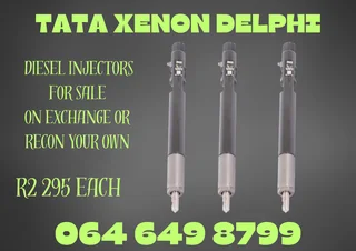 Tata Xenon Delphi Diesel Injectors For Sale On Exchange Copper Washers Included
