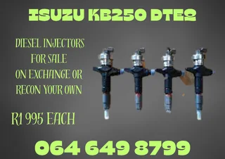 Isuzu Kb250 Dteq Diesel Injectors For Sale