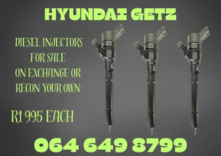 Hyundai Getz Diesel Injectors For Sale Copper Washers Included