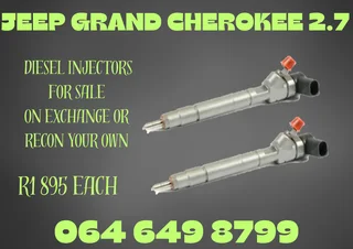 Jeep Grand Cherokee 2.7 Diesel Injectors With Washers For Sale Or Recon Your Own