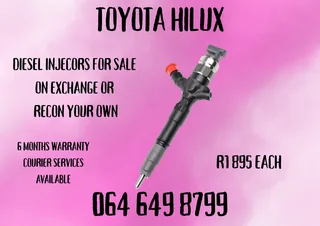 Toyota Hilux Diesel Injectors For Sale On Exchange