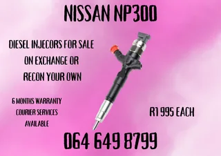 Nissan Np300 Diesel Injectors For Sale On Exchange Copper Washers And Warranty Included