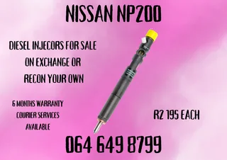 Nissan Np200 Diesel Injectors For Sale Or Recon Your Own