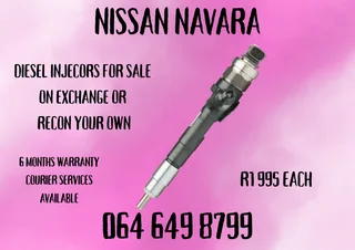 Nissan Navara Diesel Injectors For Sale Or Recon Your Own Copper Washers Included