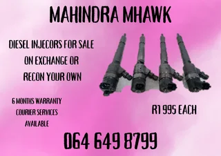 Mahindra Mhawk Diesel Injectors With Washers For Sale Or Recon Your Own