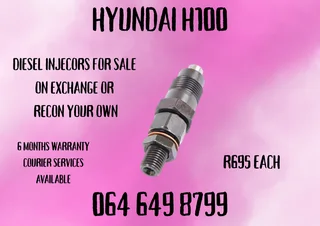 We Can Recon You Hyundai H100 Diesel Injectors 6 Months Warranty Included