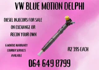 We Can Recon Your Vw Blue Motion Delphi Diesel Injectors Copper Washers Included